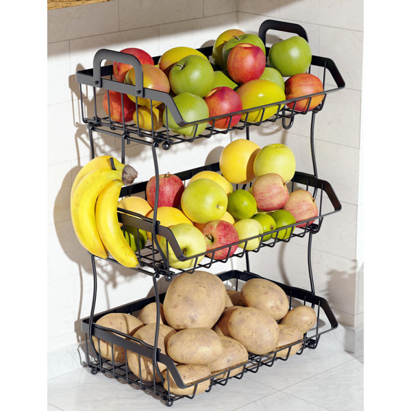 Prep & Savour Broadview Metal Fruit Bowl Wayfair